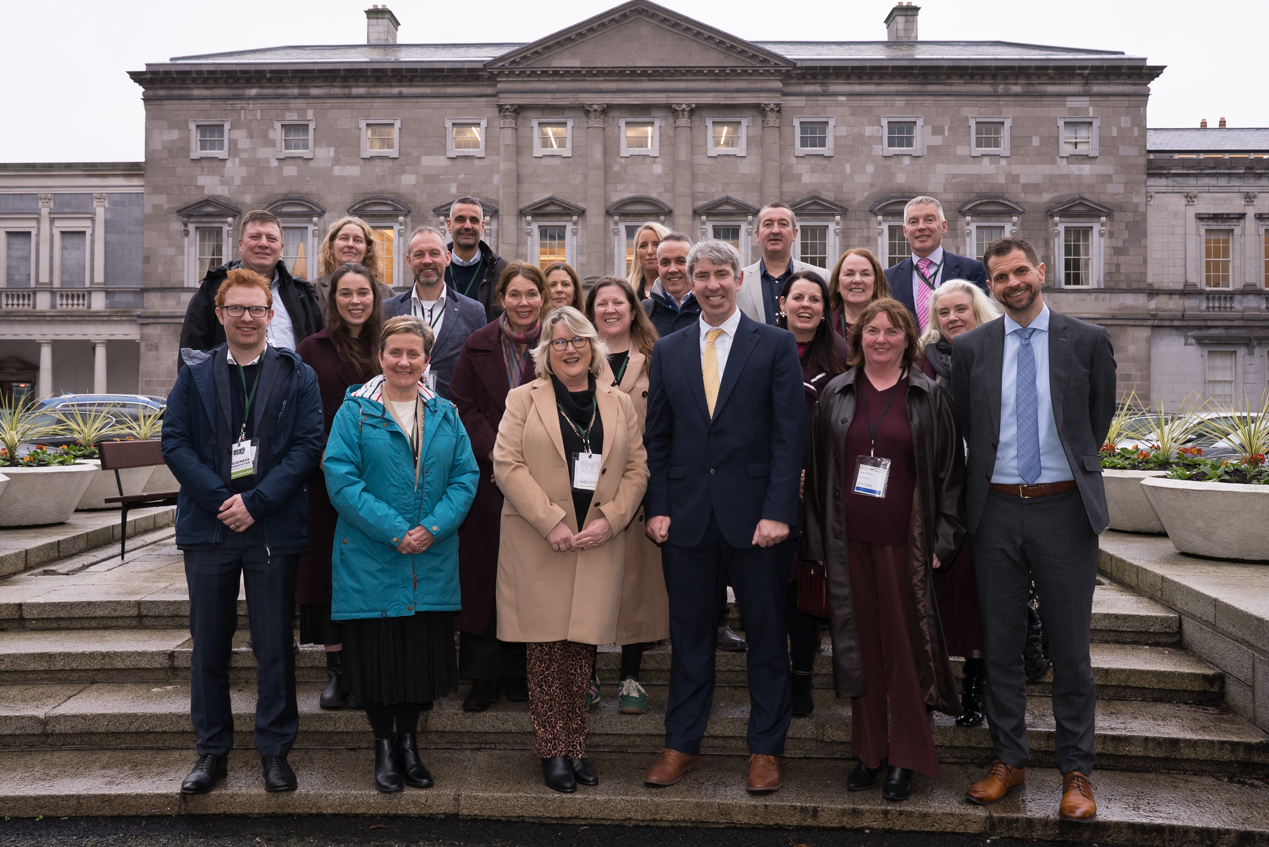 A Memorable Day at Leinster House